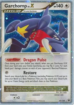 Garchomp LV.X 97-100